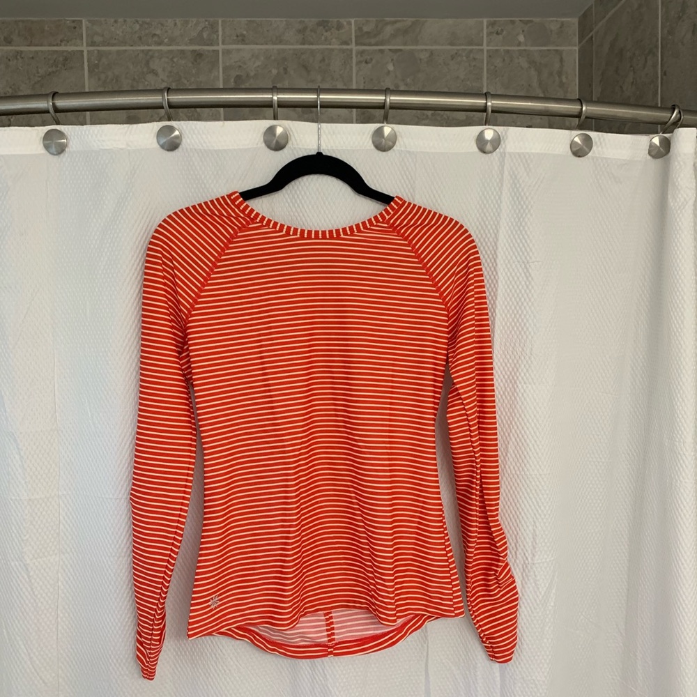 Athleta Long Sleeve Rashguard Athletic Top